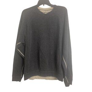 Tommy Bahama Heavy Reversable Crew Neck Sweatshirt Size XL Dadcore Classic